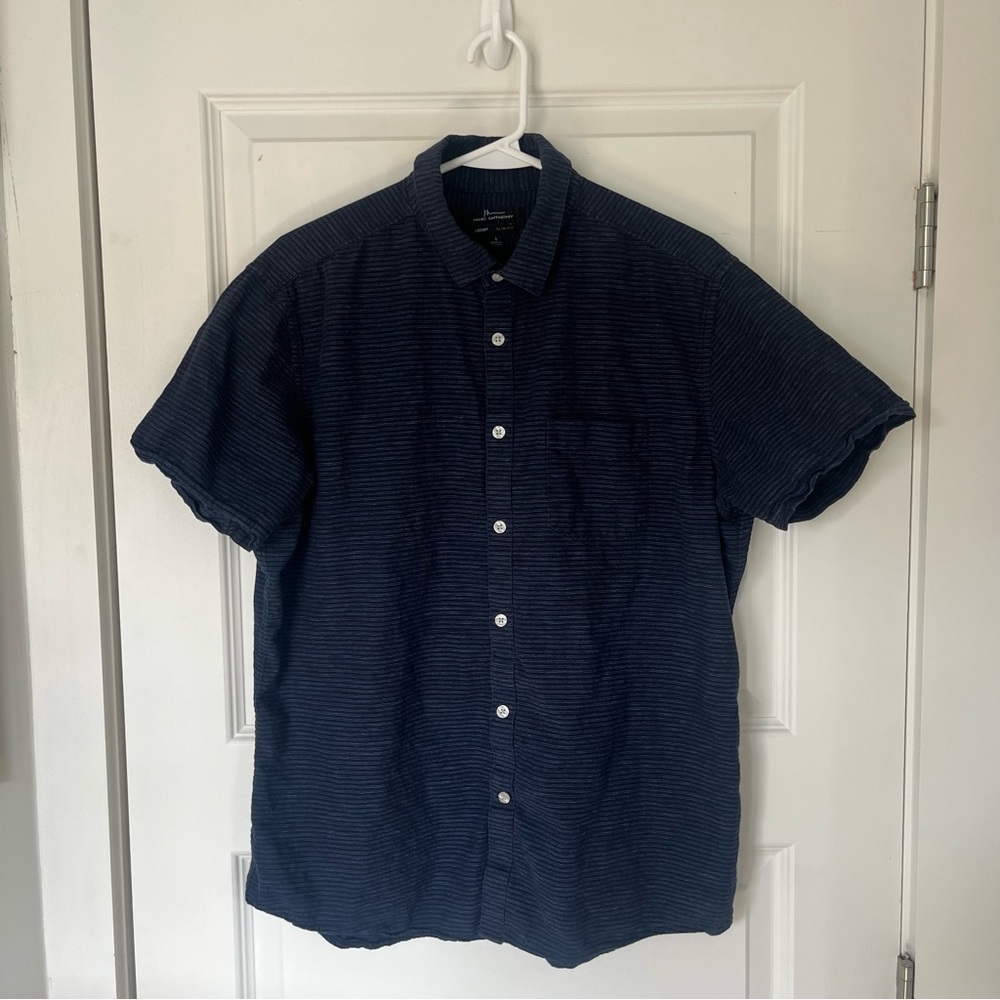 Marc Anthony Luxury Slim Fit Button Down